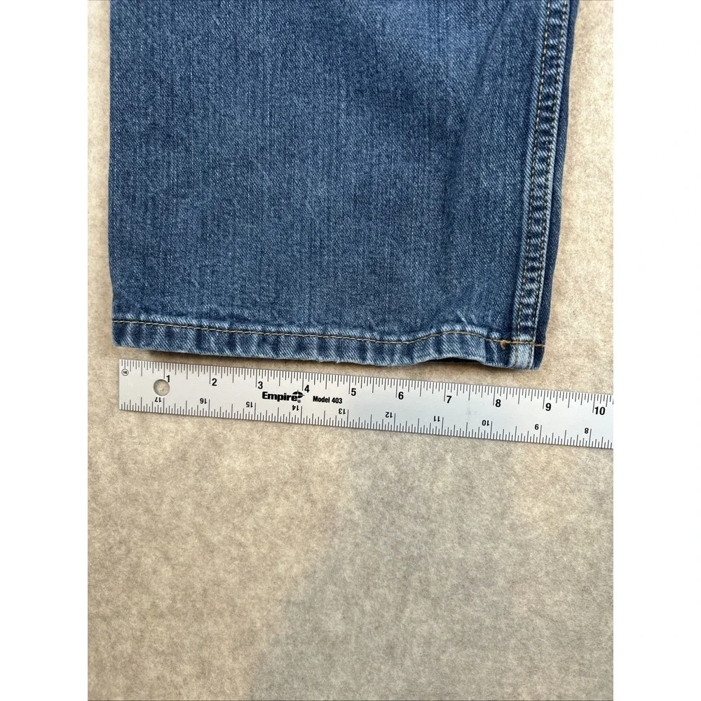 Eddie‎ Bauer Relaxed Straight Fit Denim Jeans Men's Size 35x32